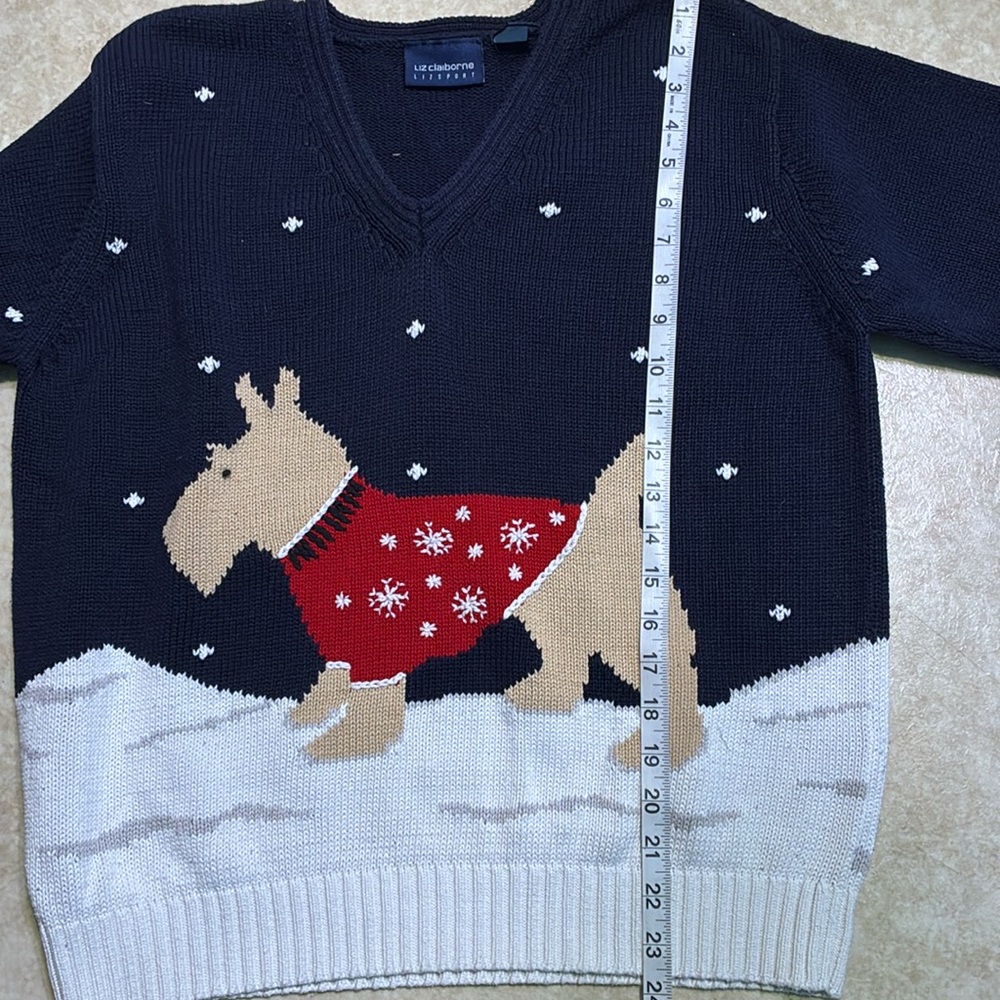Vintage Liz Claiborne cotton sweater